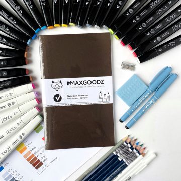 Alcohol Marker Review: Finecolour Sketch Alcohol Markers