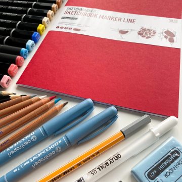 FINECOLOUR Markers art set, Sketching for beginners course